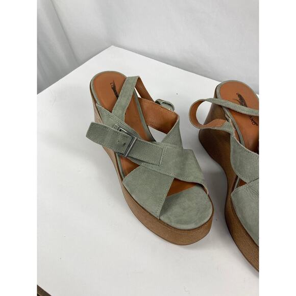 Lucky Brand Delaynee Platform Sandal size 9.5 - Picture 4 of 6